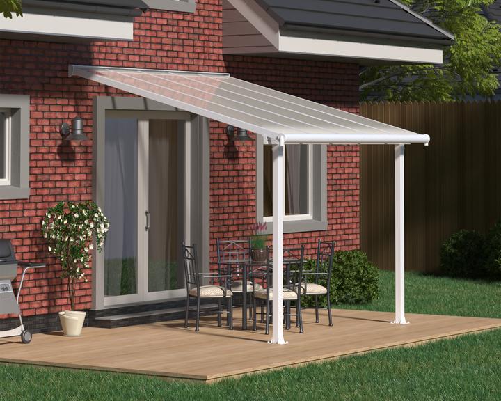 Produktbild Palram Terrassenberdachung CanopiaOlympia 3x3 307 x 295 cm wei