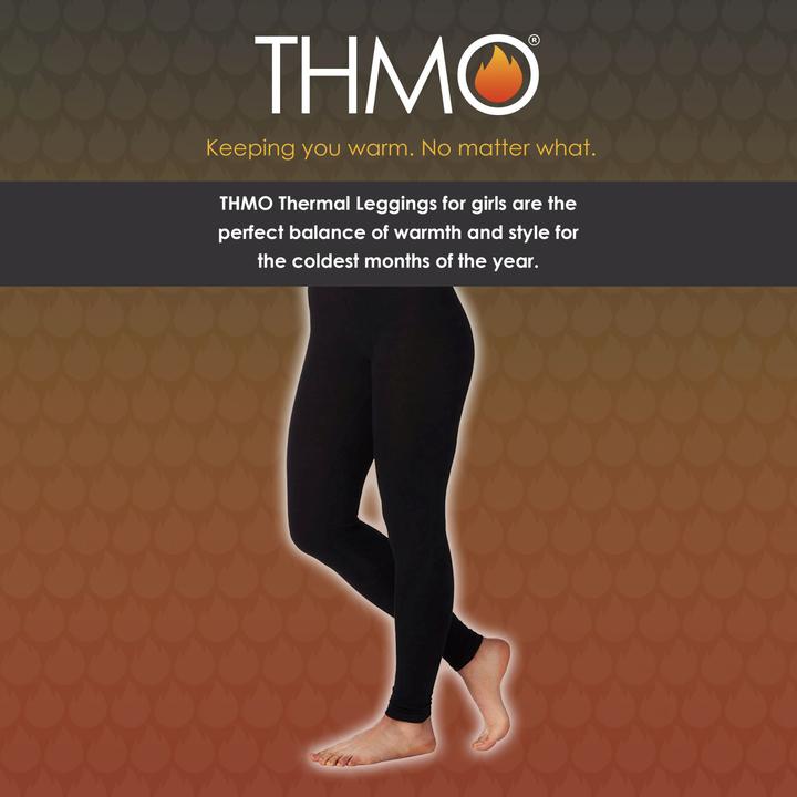Produktbild Thmo 3 Paar Thermo Leggings | Kinder Winter Dicke Plüsch Strümpfhose (110/116)