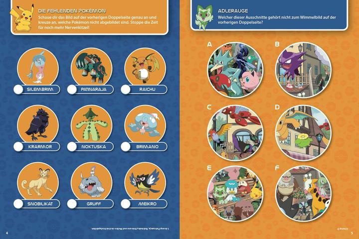 Produktbild Panini Pokémon: Willkommen in Paldea!: Suchen - Rätseln - Stickern - Malen