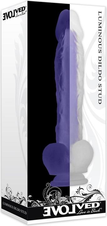 Actual product image Evolved Luminous Dildo - Stud