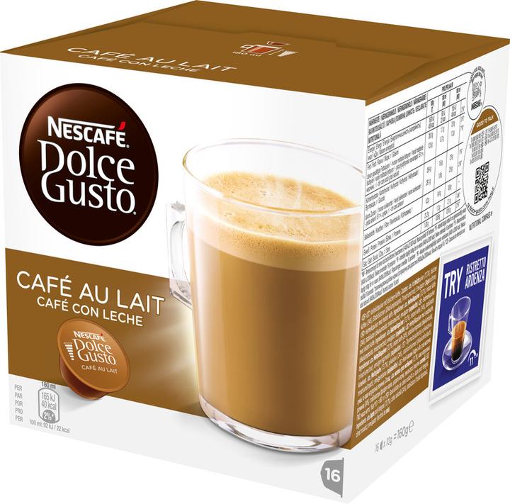 Image du produit Nescafé Dolce Gusto Café Au Lait (30 x Port.)