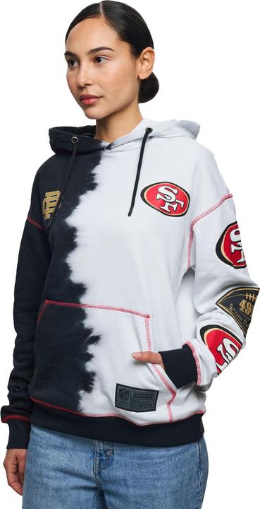Immagine prodotto Recovered Felpa con cappuccio in pile Re:covered - INK DYE San Francisco 49ers - XL (XL)