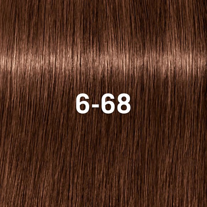 Actual product image Schwarzkopf Professional IGORA Vibrance Hair Tint NEW (6-68 Dark blond chocolate red)