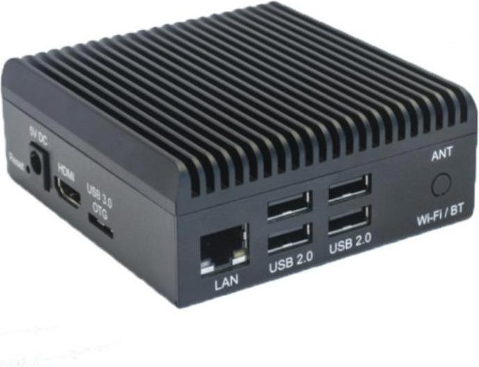 Actual product image Aaeon UP-GWS01-A20-1432-A11 - UP gateway with Intel(R) Atom(TM) x5-Z8350 Quad-Core 64-bit CPU