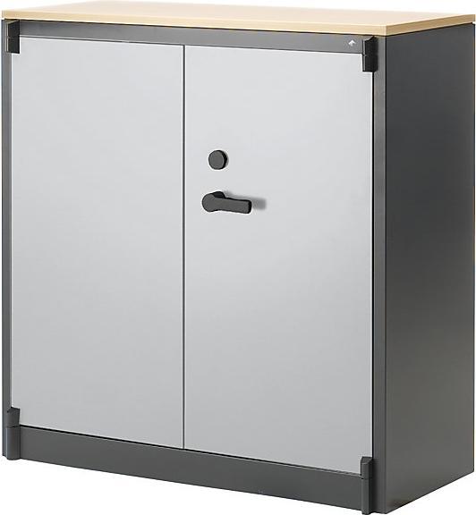 Actual product image C+P Steel cupboard with fire protection (120 x 50 x 122.60 cm)