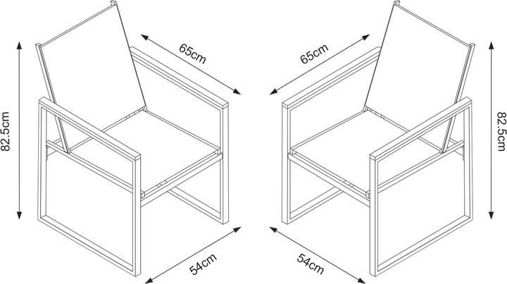 Produktbild VCM Gartenstühle