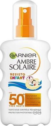 Image du produit Garnier Crème solaire en spray SPF 50 200ml IP50 (Spray solaire, SPF 50+, 200 ml)
