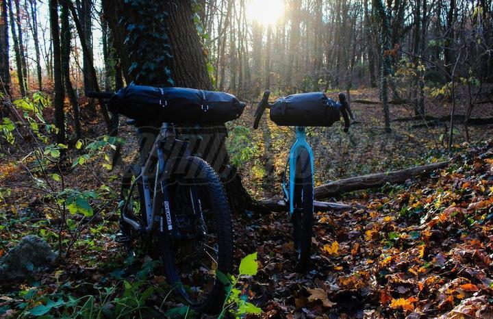 Produktbild NG Sports Zeera Lenkertaschensystem Gestell, 34x18,5cm inkl. 2x Fixplus Strap Gummizurrband, 66cm