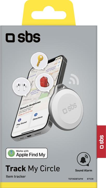 Image du produit SBS Viseur d'objet étanche, compatible avec Apple Find My (iOS)