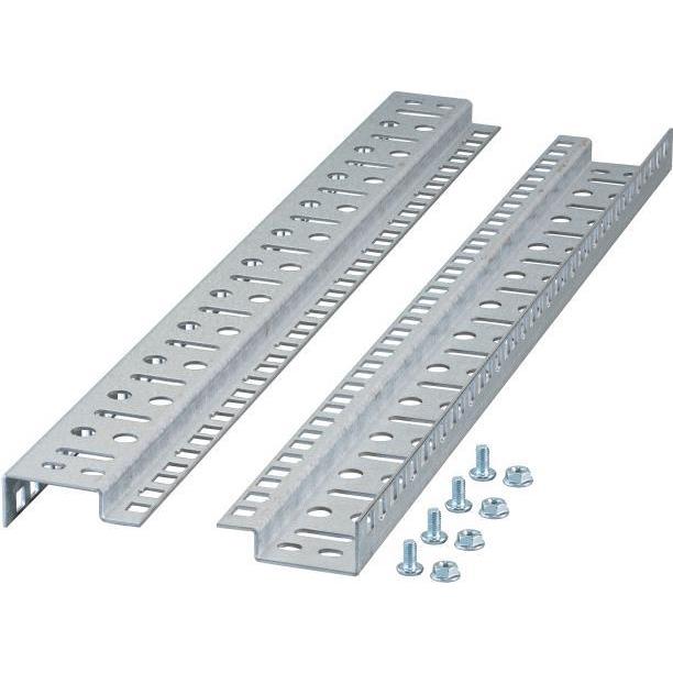 EFB Elektronik 19" Montageschienen 18HE für Wandgehäuse,Set mit 2 Stück, Serverschrank Zubehör