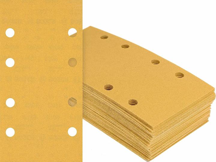 Image du produit Bosch Professional Zubehör EXPERT C470 Papier abrasif à 8 trous pour ponceuses vibrantes, 93 x 186 mm, G 60, 50 pcs. (60)