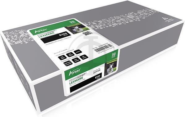 Produktbild Astar Schwarz - compatible - Tonerpatrone - für Lexmark E120 (BK)