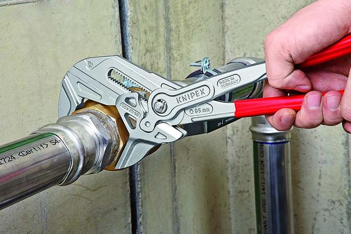 Actual product image Knipex Mini pliers wrench Pliers and a wrench in a single tool 86 03 125 (125 mm)