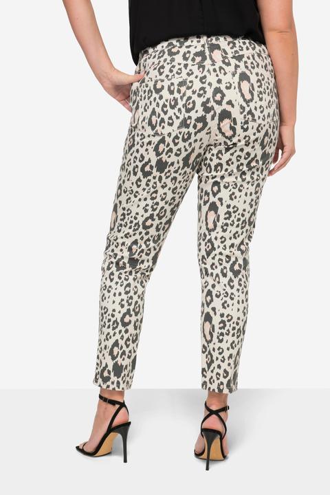 Produktbild Miamoda Hose, Slim Fit, Leo mit Tigerdruck, 4-Pocket (48)