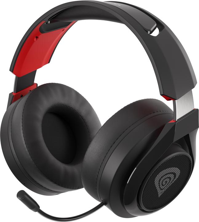 Actual product image Genesis Selen 400 Headset Wired & Head-band Gaming Black, Red (Cable, Wireless)