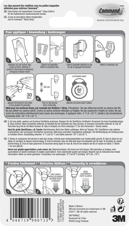 Image du produit Command Déco-clips de commande pour l'extérieur