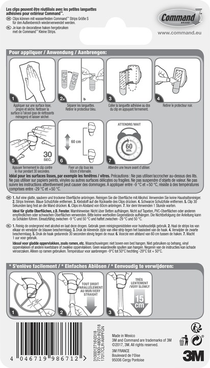 Image du produit Command Déco-clips de commande pour l'extérieur