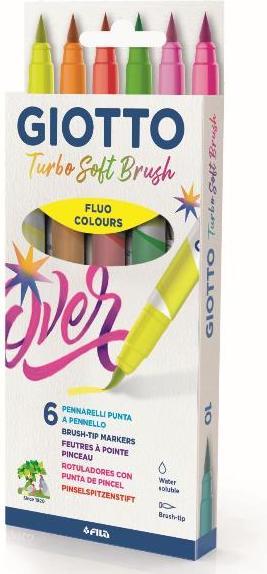 Produktbild Giotto Fluo Brush Pen (6x)