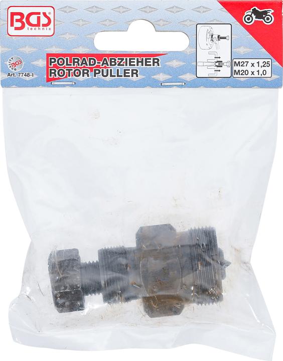 Actual product image BGS Rotor Puller M27 x 1.25 - M20 x 1.0 mm
