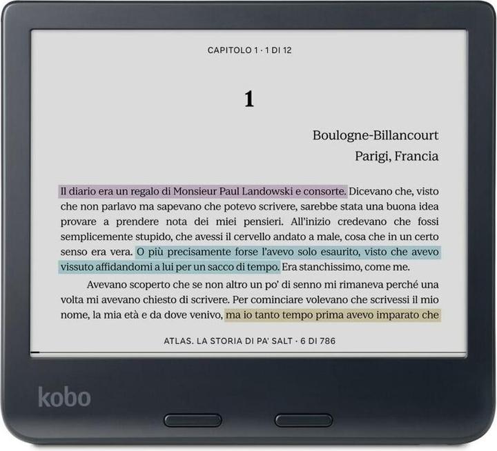 Produktbild Kobo Libra Colour (7", 32 GB, Black)