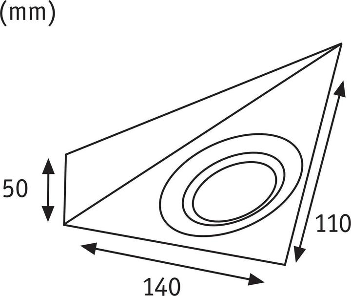 Produktbild Paulmann Möbelaufbauleuchte Set (170 lm)