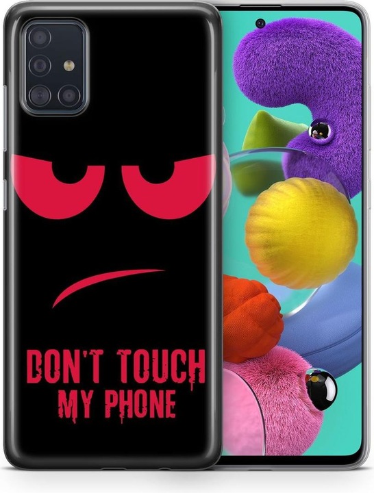 Dont Touch My Phone Red
