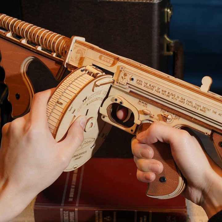 Actual product image Rokr Tommy Gun Assault Rifle