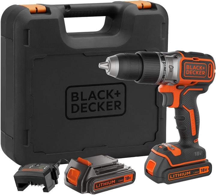 Produktbild Black & Decker BL188KBQW AkkuSchlagbohrschrauber (Schlagbohrschrauber)