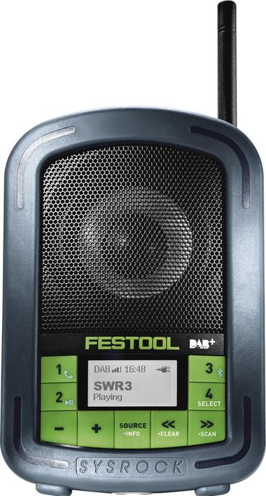 Image du produit Festool Radio de chantier BR 10 DAB+ (DAB+ DAB, FM, Bluetooth)