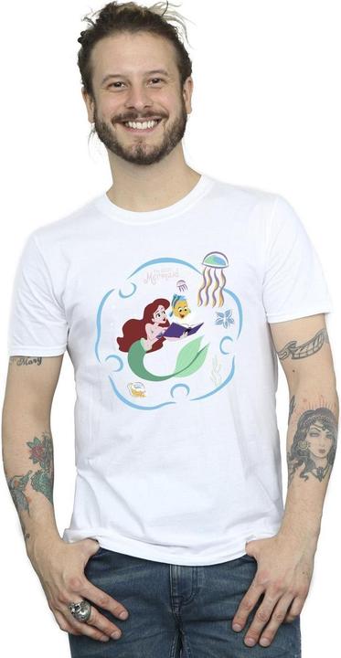 Produktbild Disney The Little Mermaid Reading A Book TShirt (L)