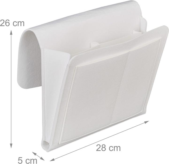 Actual product image Relaxdays Bed bag (28 cm, 1x)