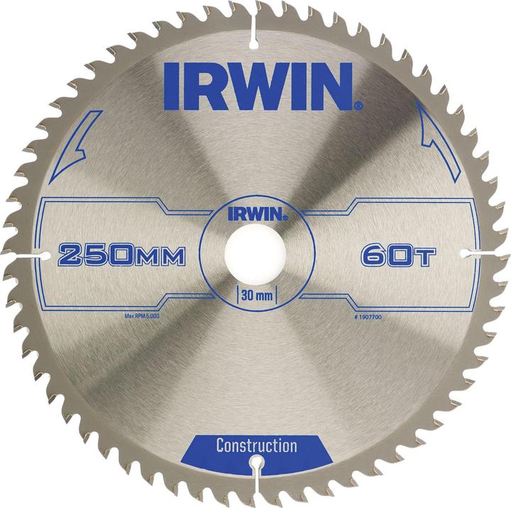 Productafbeelding Irwin 1907700 Cirkelzaagblad - hout