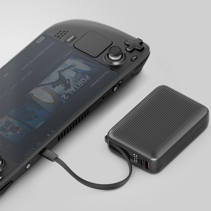 Produktbild Energea PowerBank Integra Ultra 45 20000mAh cable USB-C PD45W grey (20000 mAh, 45 W, 45 Wh)