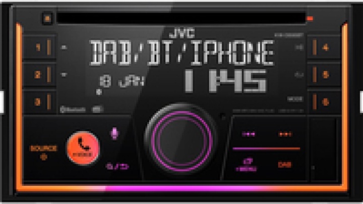 Actual product image JVC KW-DB95BT