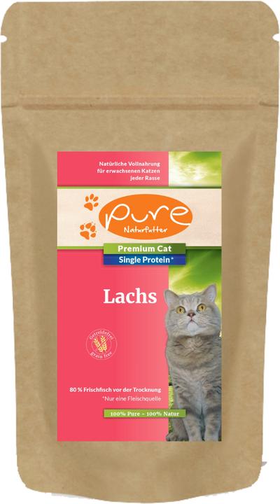 Pure Naturfutter Premium Cat Single-Protein getreidefrei Lachs (Adult, 1 Stk., 1500 g)