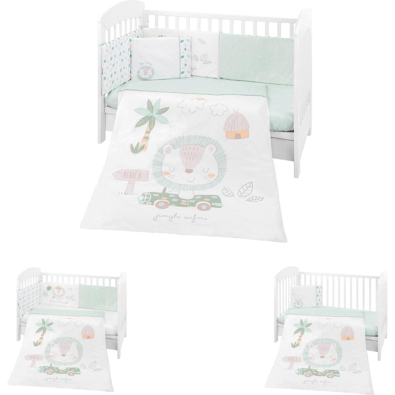 Kikkaboo, Kinderbettwäsche, Babybettwäsche 6-tlg.
