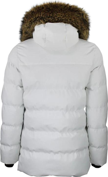 Produktbild Peak mountain Damen Steppjacke mit Fellkapuze (S)
