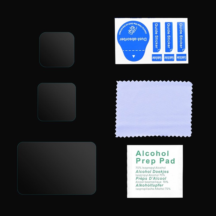 Actual product image Ueli Express Display und Kamera Panzerglas Set (Hero 12, Hero 11, Hero 10, Hero 9)