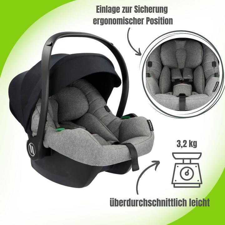 Actual product image Avionaut Cosmo 2.0 infant car seat (i-Size) 0-13 kg (Baby car seat, ECE R129/i-Size Standard)