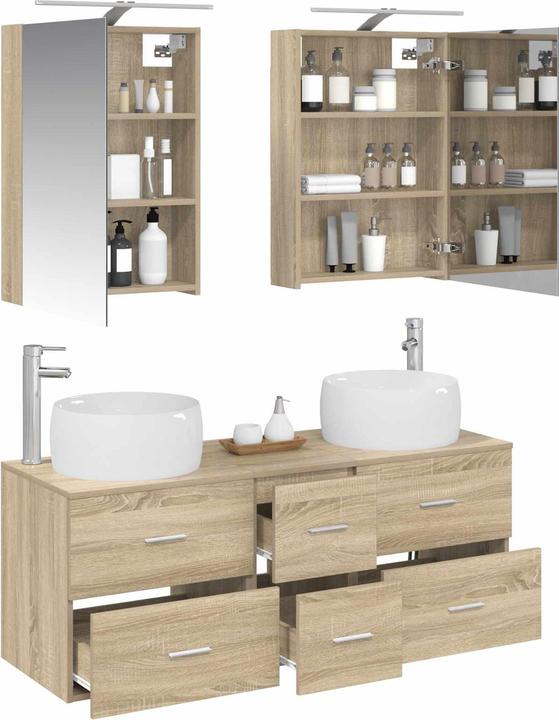 Produktbild vidaXL Badezimmer Spiegel (44.50 x 66 cm)