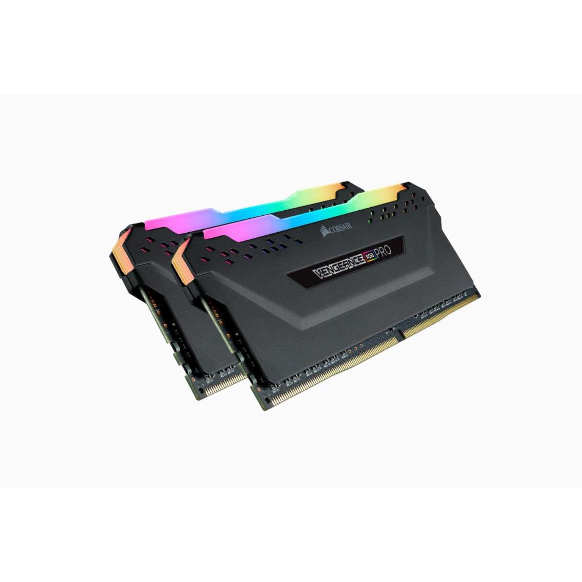 Corsair Memoria Vengeance Rgb Pro (2 x 16GB, 3200 MHz, DDR4-RAM, DIMM), Memoria RAM, Nero