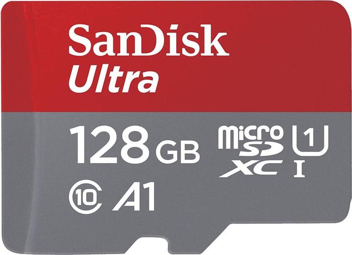 Actual product image SanDisk Ultra (128 GB, microSDXC, U1, UHS-I)