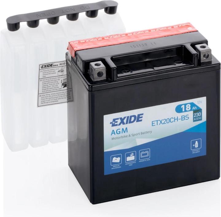 Actual product image Exide Agm (12 V, 18 Ah, 230 A)