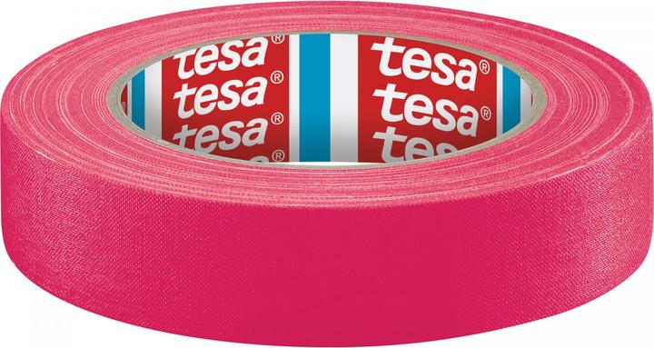 Produktbild tesa Gewebeband Neon-Pink 25m:19mm (19 mm)