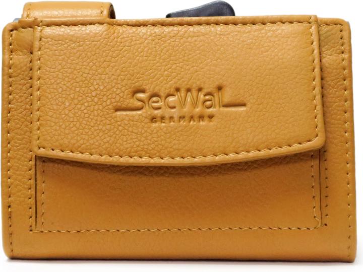 Immagine prodotto SecWal 2 Kartenetui mit Münzfach, gelb, 10 Karten, RFID