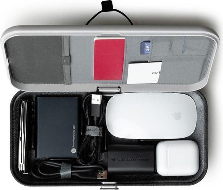 Produktbild Orbitkey Nest -tarvikekotelo, harmaa (10 W)