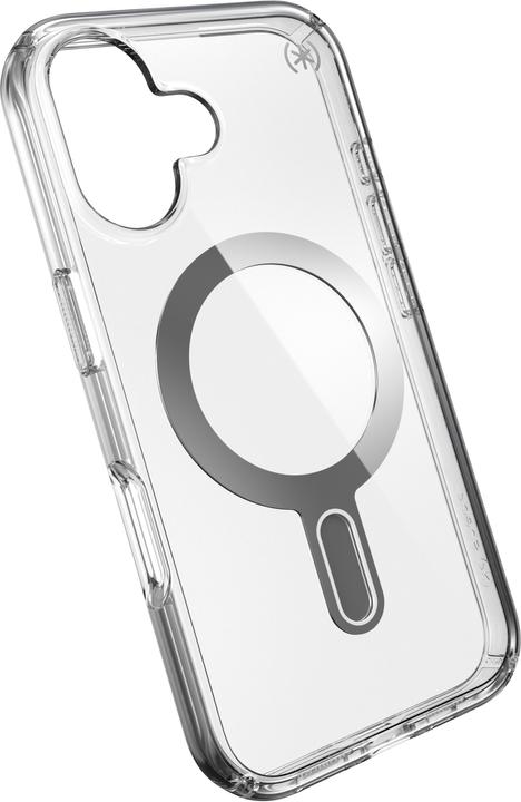 Actual product image speck Presidio Perfect Clear + ClickLock Apple iPhone 16 Clear - with Microban (Apple iPhone 16)