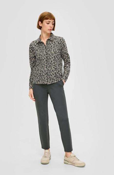 Actual product image S.Oliver T-Shirt Bluse aus Baumwollstretch (36)
