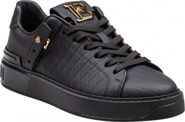 Produktbild Balmain b-court leather sneakers with diamond embossing (38)