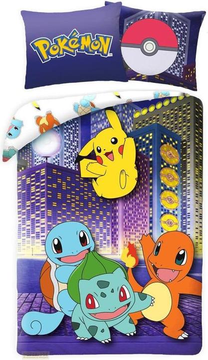 Halantex Pokémon Dekbedovertrekset Ver. 3 140 x 200 cm / 70 x 90 cm